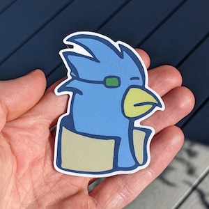Falco Lombardi Die-Cut Sticker
