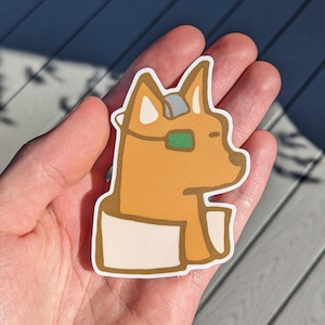 Fox McCloud Die-Cut Sticker