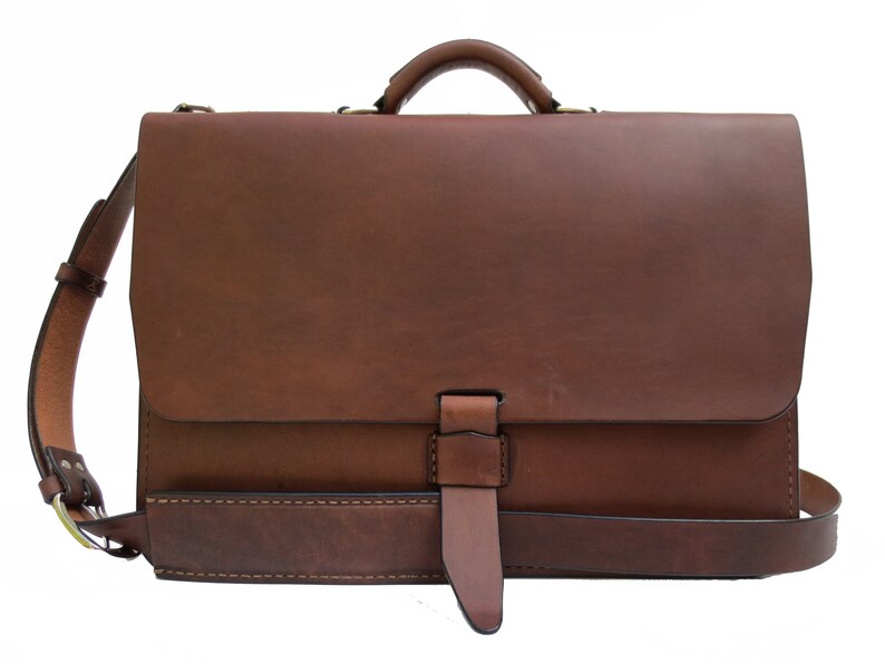 Rustic Distressed Leather Messenger Bag Briefcase Laptop - Etsy