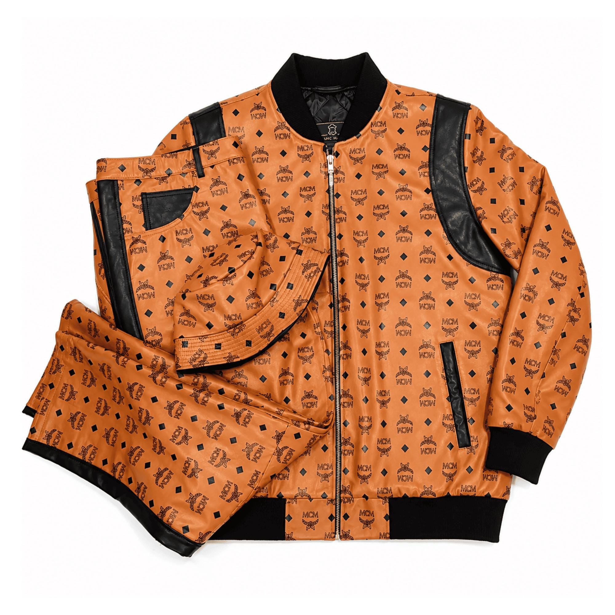 Mcm Leather Jacket - Etsy