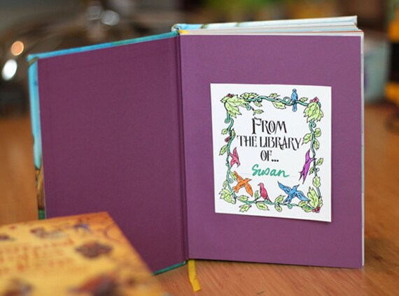 Print Your Own Bookplates | Etsy