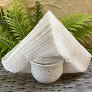 Pottery Serviette Holder