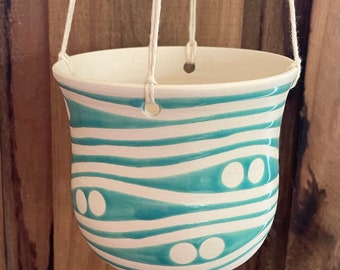 Pottery Hanging Planter