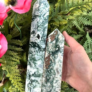 Tree Agate Tower Pair, You Get Both!