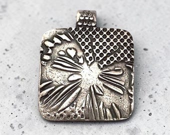 Silver Butterfly Pendant
