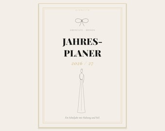 Bremen Upper Secondary School Planner 2026/2027 · Editorial A5 Weekly Planner for Printing · A-Level Planner PDF · 6-Ring
