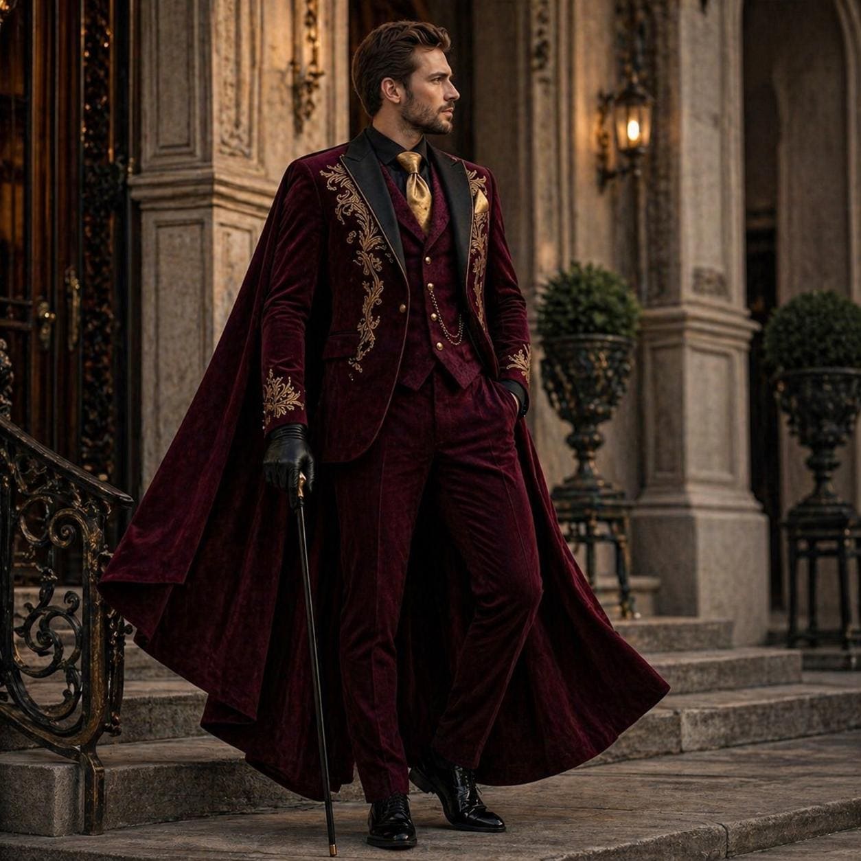 Mens burgundy suits - Etsy 日本