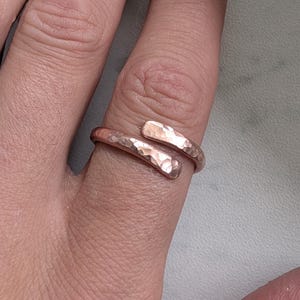 Handgefertigte Kupferring "Ring der Wiedergeburt" Handmade