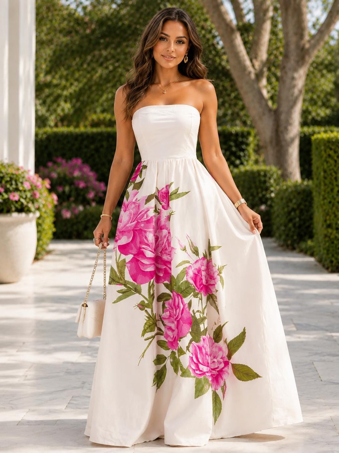 tube top dress flowy bottom tube dress with ruffles