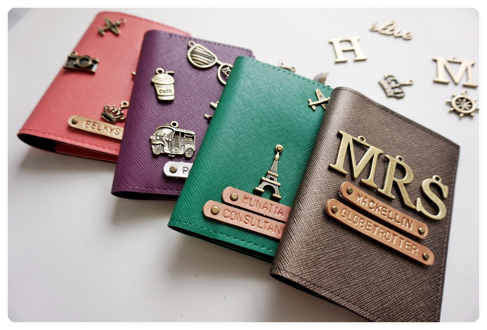 Passport Holder Personalized Passport Holdercustomize Etsy