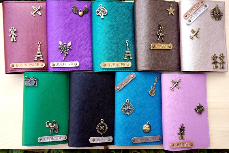 Personalized Passport Covers Personalized Passport Holders Etsy