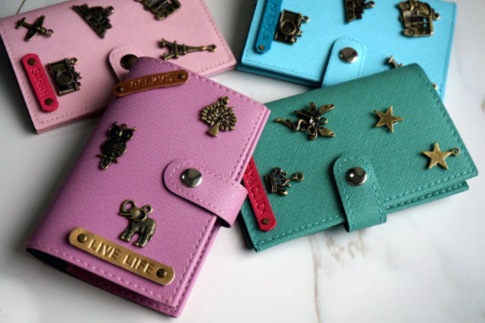 Passport Wallet and Boarding Pass Holder Passport Holder Etsy