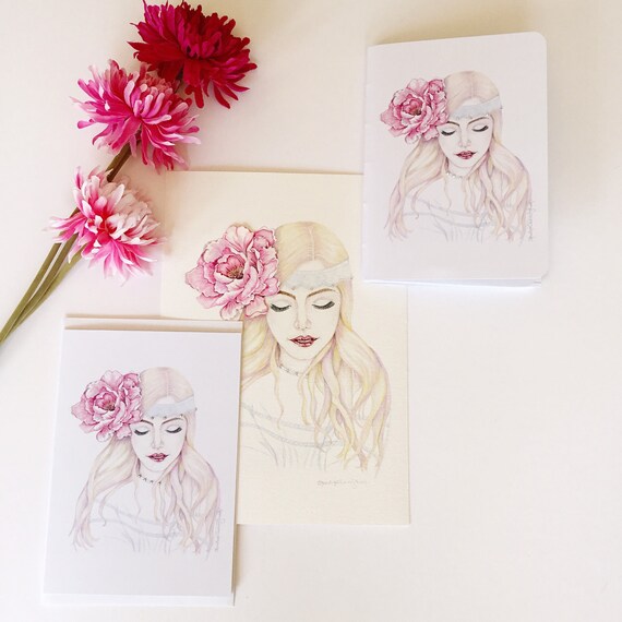 Fashion Illustration Watercolor Card Fashion Card High Heels Card Shoe Lover Card Card for Her Embellished Card Stylish Card Glamorous Card