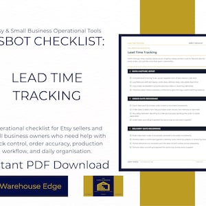 Puede incluir: Una lista de verificación digital ESBOT para el seguimiento de tiempos de entrega, con secciones para captura de datos, registro de fechas de pedido y entrega. El documento incluye casillas de verificación para tareas operativas.