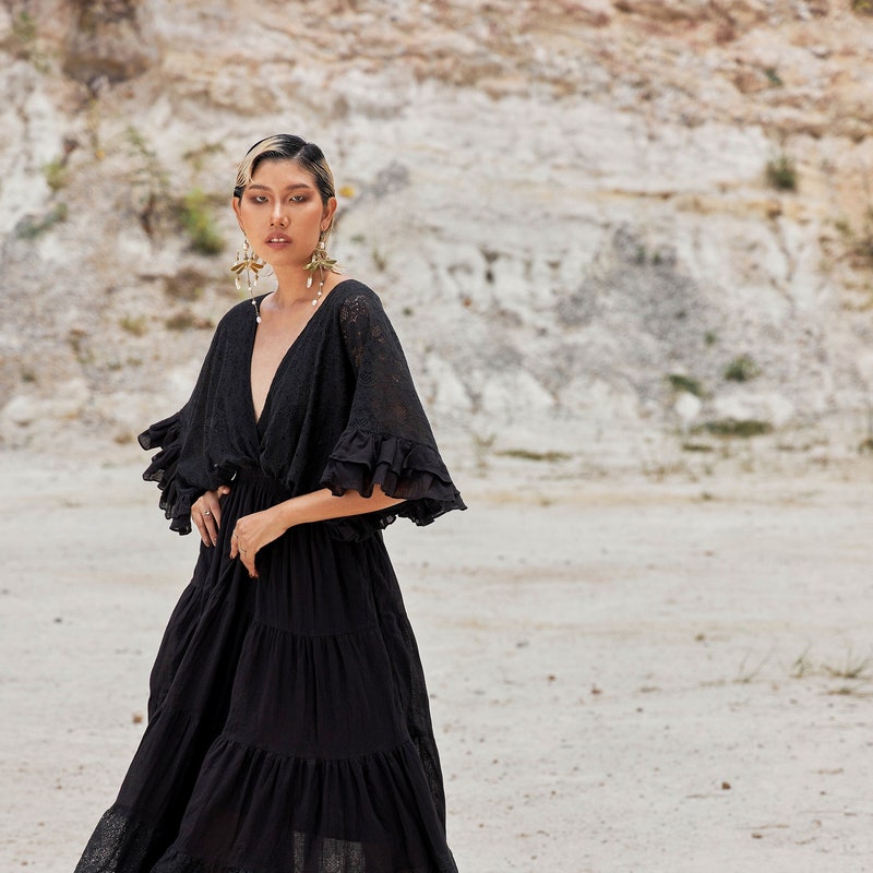 torrent dress floor length Georgia Hardinge - Shop Members_刘慧 Size:US00 Club L London Wrap