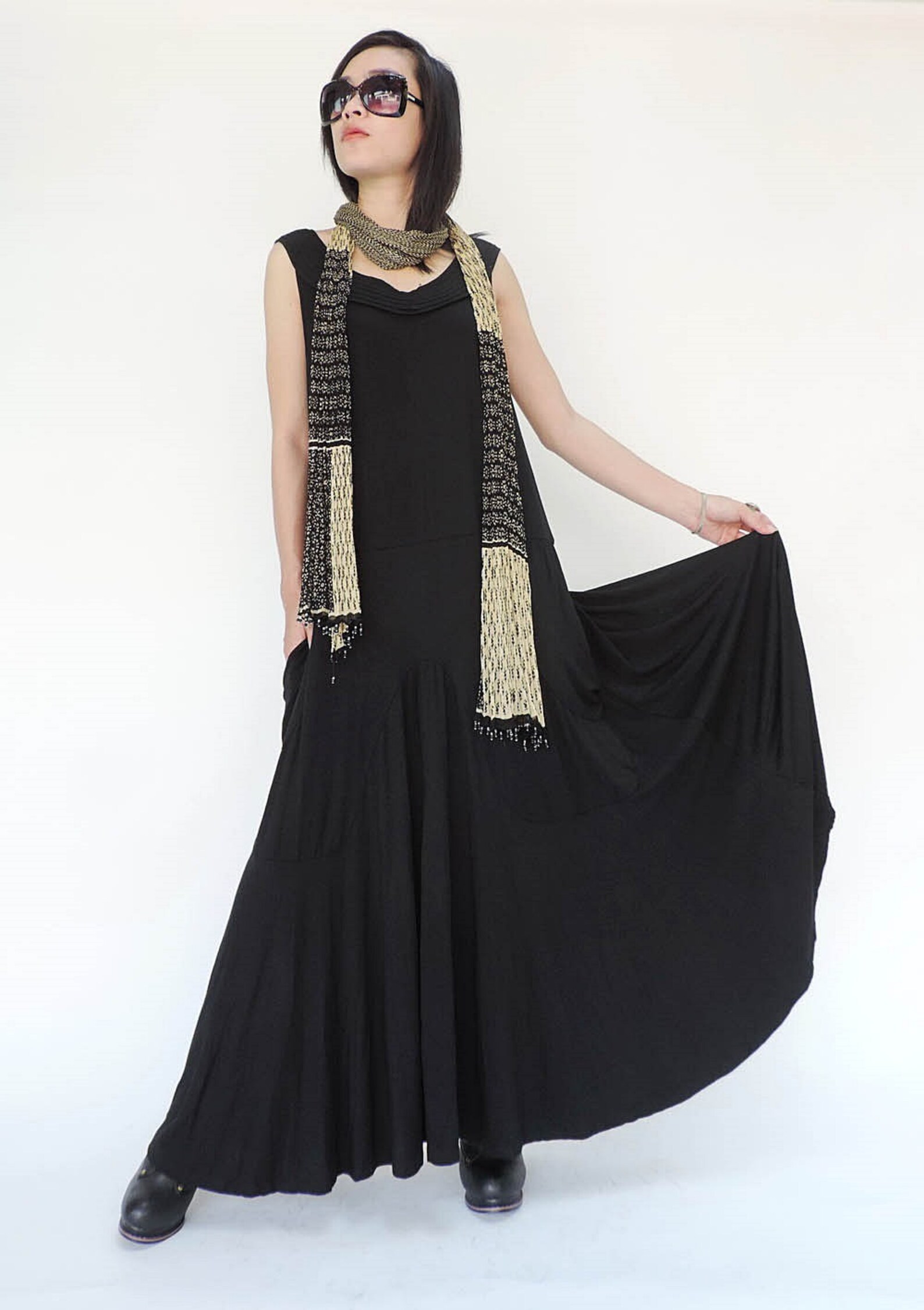rayon spandex maxi dress