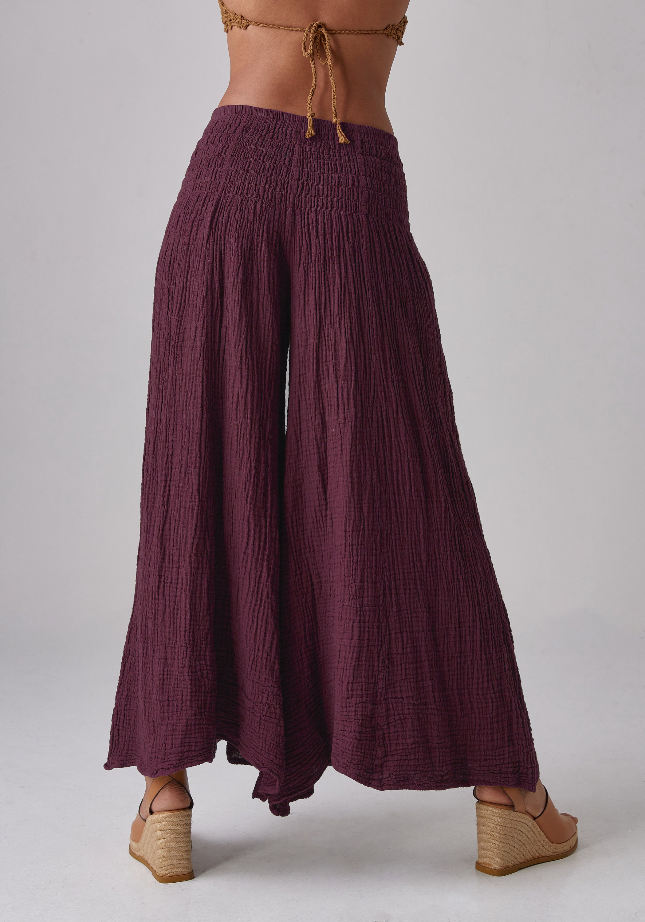 【BOHEMIAN SEOUL】BOHEMSEO CURVED WRAP WIDE SLACKS 24SS 正規 BOHEMIAN SEOUL] CURVED WRAP WIDE SLACKS, BLACK 正規品 韓国