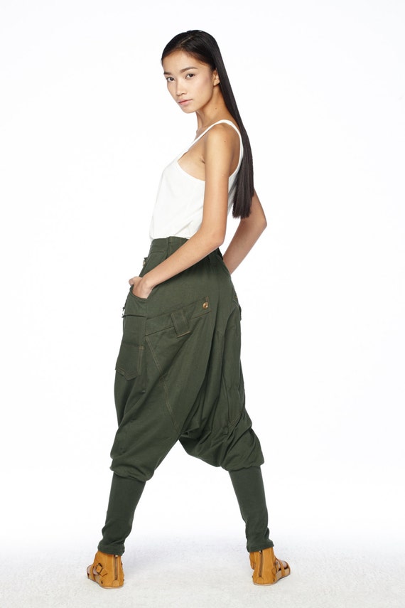 N ° 95 95 95 Dark Olive Jersey décontracté pantalon Sarouel en coton pantalon, poches Unique Drop-entrejambe pantalon, unisexe 4949a0 N ° 95 95 95 Dark Olive Jersey décontracté pantalon Sarouel en coton pantalon, poches Unique Drop-entrejambe pantalon, unisexe 4949a0