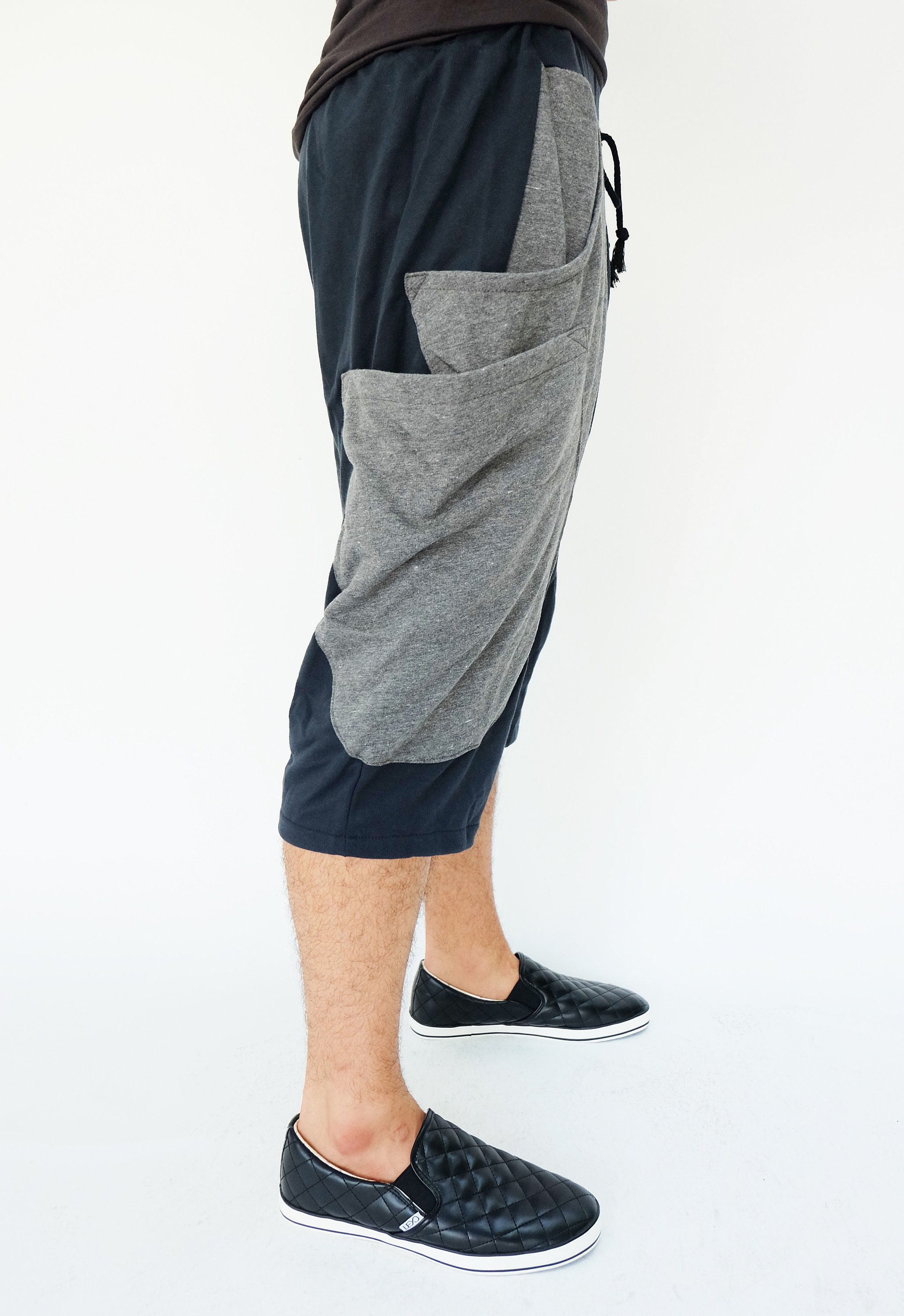 NO.233 Men's Sweatpants, Loungewear, Jogger Shorts, Drop NO.233 Men's Sweatpants, Loungewear, Jogger Shorts, Drop