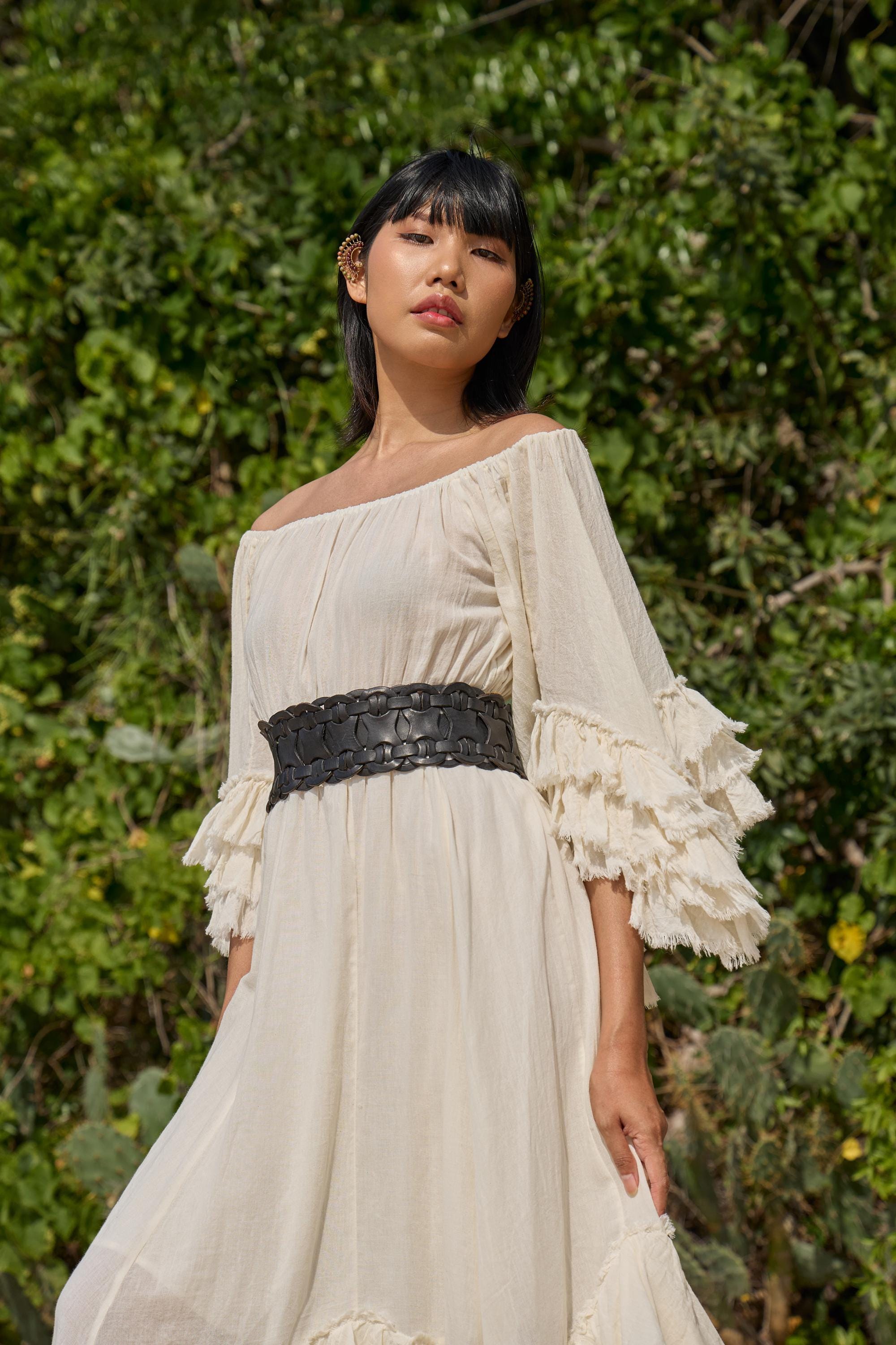 off the shoulder bell sleeve dress Lovely Black - Off-the-Shoulder Dress - Dress - $62.00 Crepe Length Bailey Blue Dress Womens L