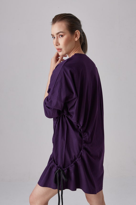 slim fit dress slacks Wholesale Side Ruched Buttoned Shirt Dress – Stylewise Direct main image 0