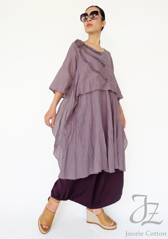 sachin and babi light blue dress Mauve Studio Japanese full Linen round neck sleeveless loose vest dress  slim casual solid color summer mauvestudio | One Piece Dresses