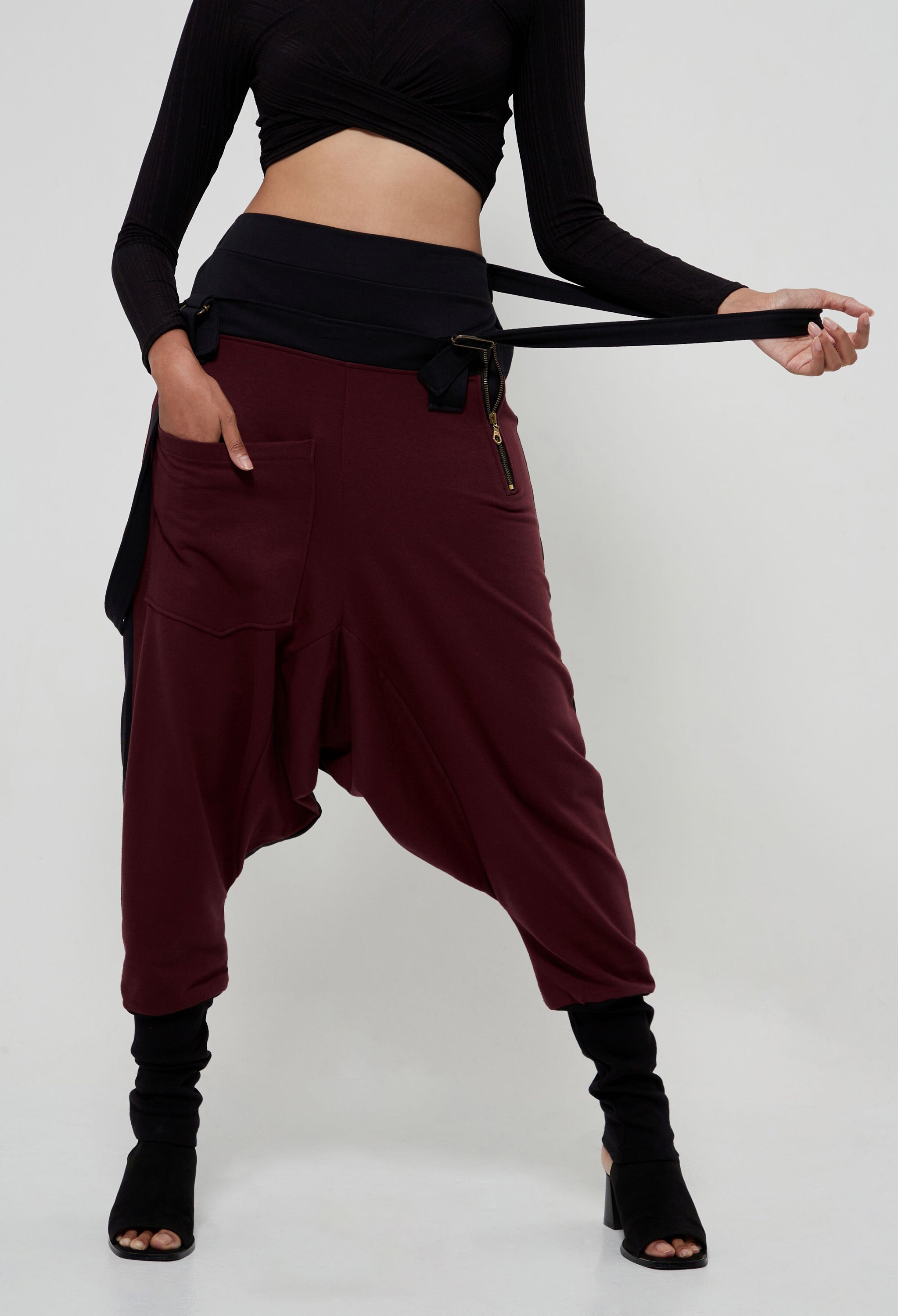 ★理紗★ DROP PEARL SUSPENDER PANTS ☆理紗様専用☆ DROP PEARL SUSPENDER PANTS