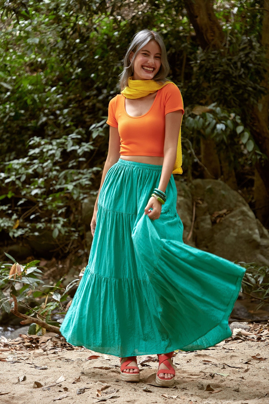 Gypsy skirt navy hotsell