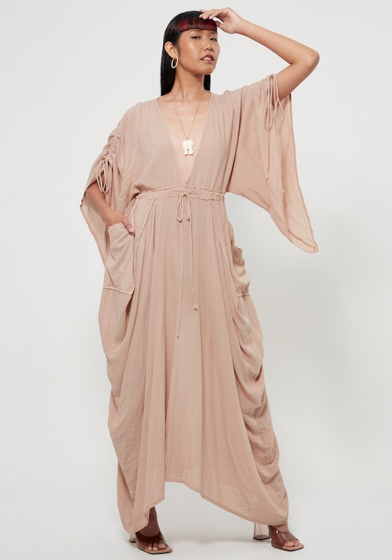 maxi butterfly dress womens Jiueut Lavender Butterfly Print Maxi Dress with Pockets for Women, Sleeveless Linen Look Summer Dresses, Wrinkle Resistant Flowy Long Dress, Casual Beach Vacation Outfit, L