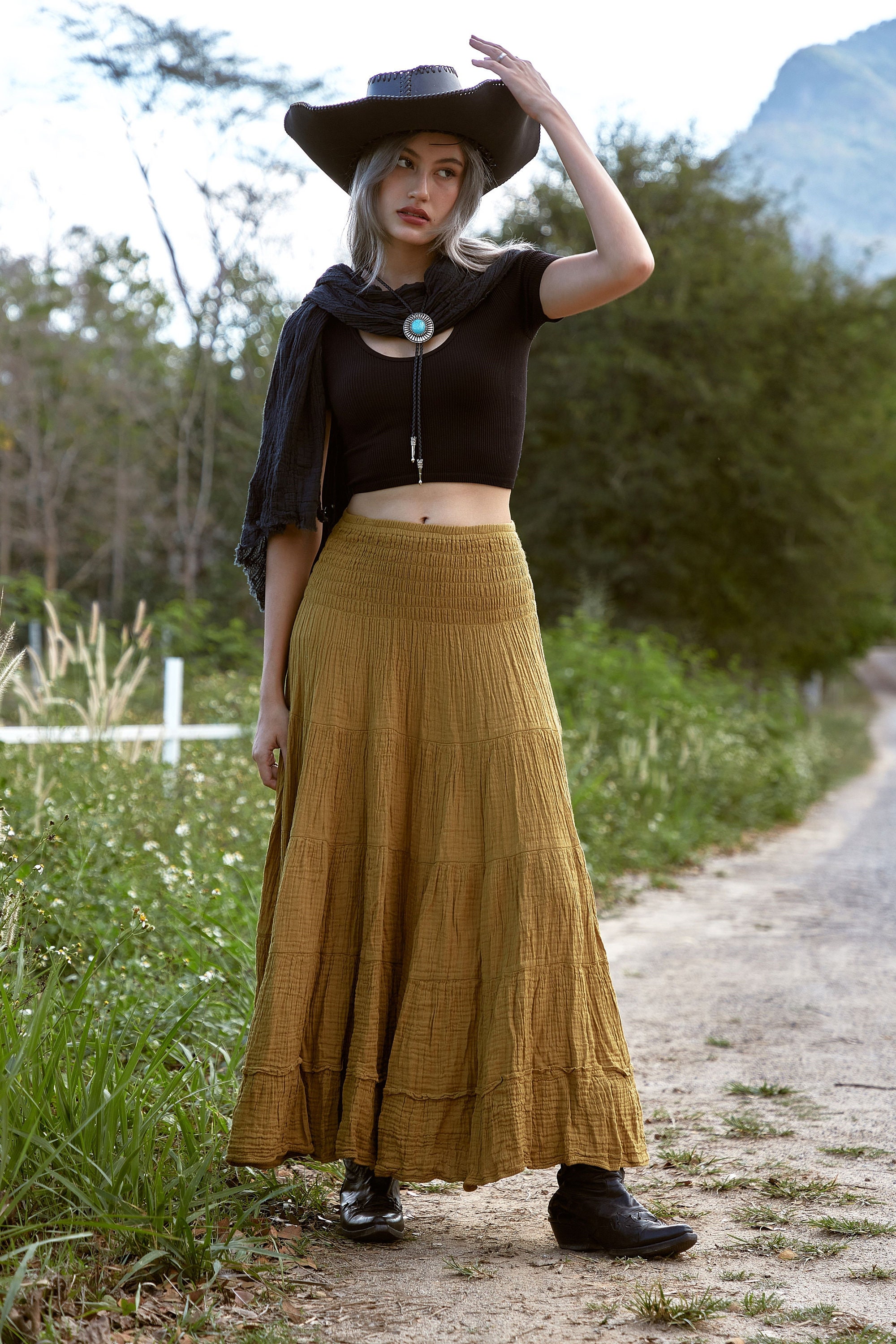 【Anyone more】Masha Basrock Hood Skirt Setup Set Anyone more】Masha Basrock Hood Skirt Setup Set Sundowner