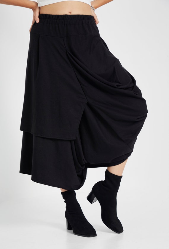 【YOURNUS】Drape Wrap Skirt Pants Designer fashion, Seoul-fully created | W Concept