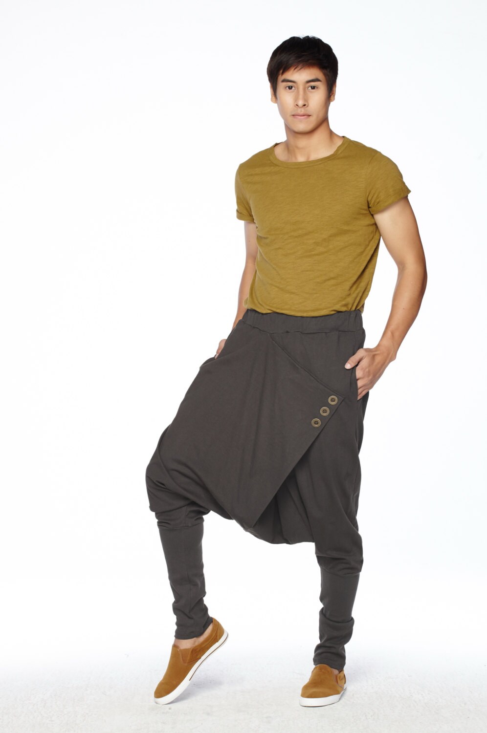 MEN'S RELAXED DROP CROTCH PANT CALL OF THE CATHEDRAL