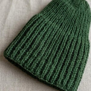 Vintage Baby Toddler Hat Knitting Pattern PDF | Pull-On Cap Sizes 1-2 & 3 Yrs | Ribbed Beanie Pattern | Quick Knit | Instant Download