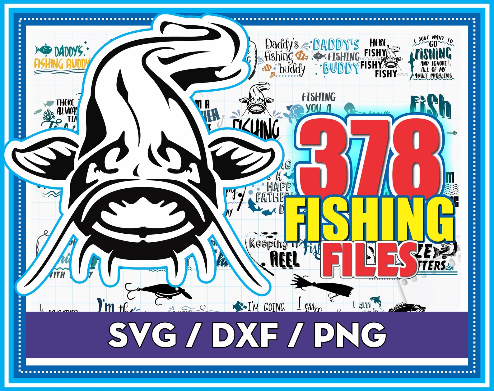 Download Fishing Bundle svg Fishing Svg Fish Svg Fisherman SVG | Etsy