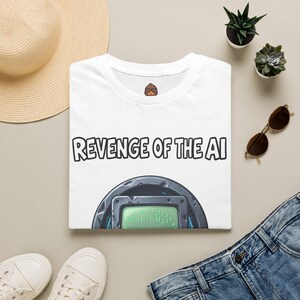 KI-Rache-T-Shirt, lustiges Entwickler-Humor-Shirt, Programmierer-Geschenk