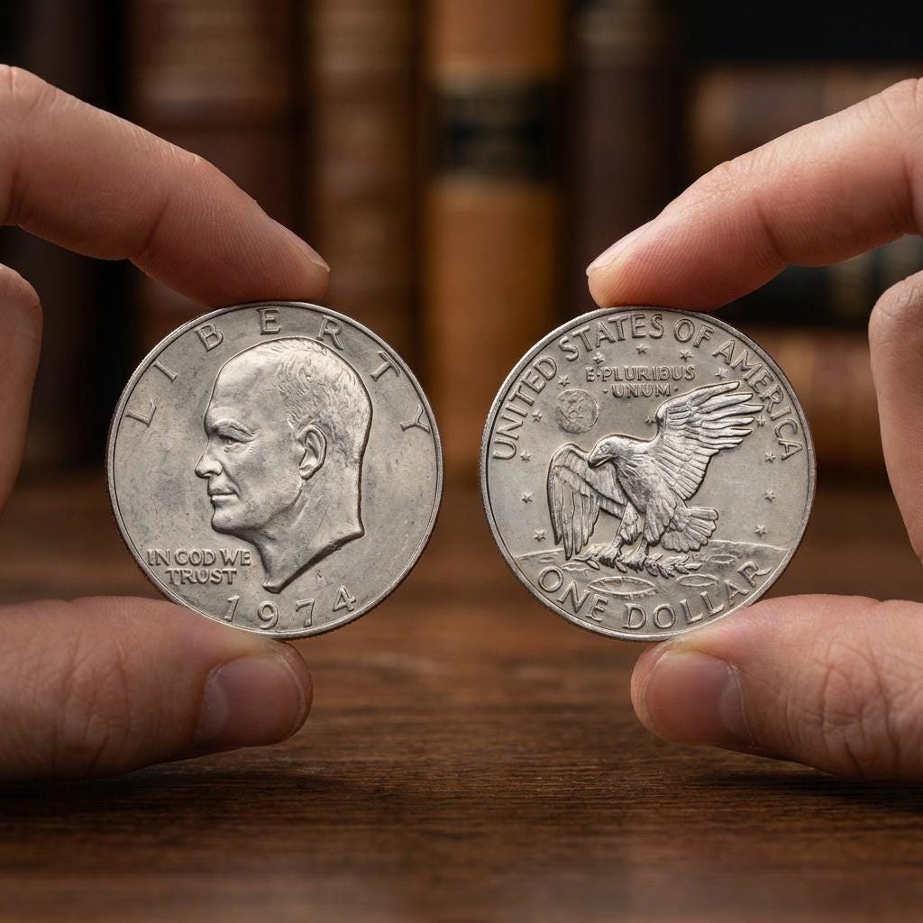 1974 One Dollar Coin - Etsy