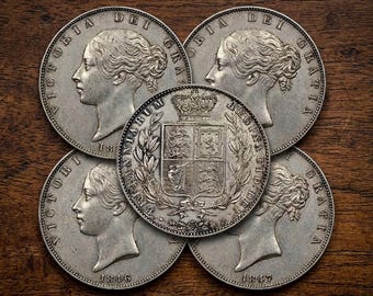 英領インド　ビクトリア女王　1890 明治23年 1890 年インド 1 ルピー。1890 年ビクトリア女王イギリス領インド 1
