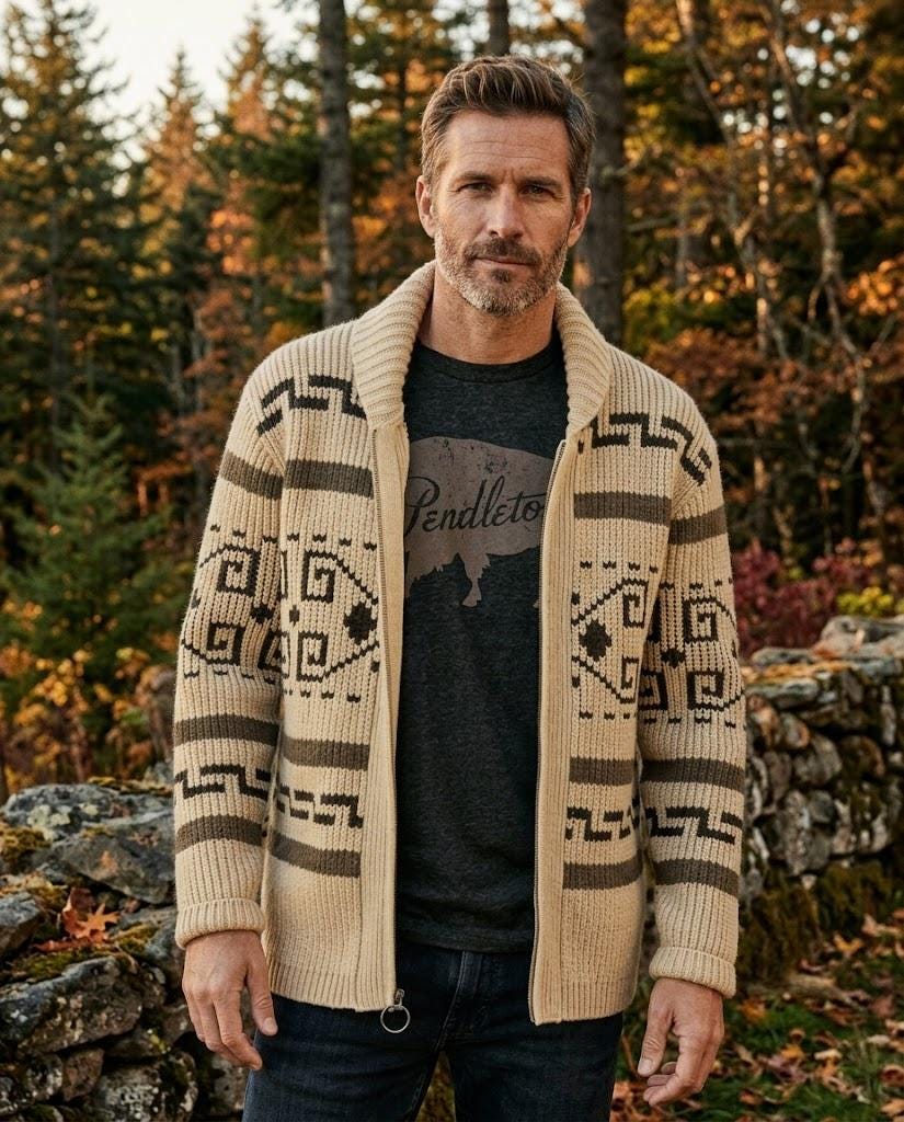 Western Knit Jacket - Etsy