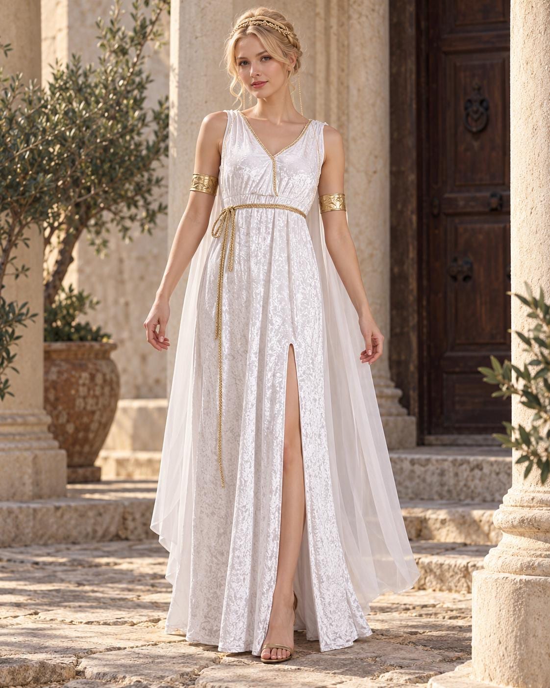 toga bridesmaid dress Sheer Color:Misty Blue* Spartan gown can come collection:autumntoppicks Emerald Bridesmaid Dress Luxe