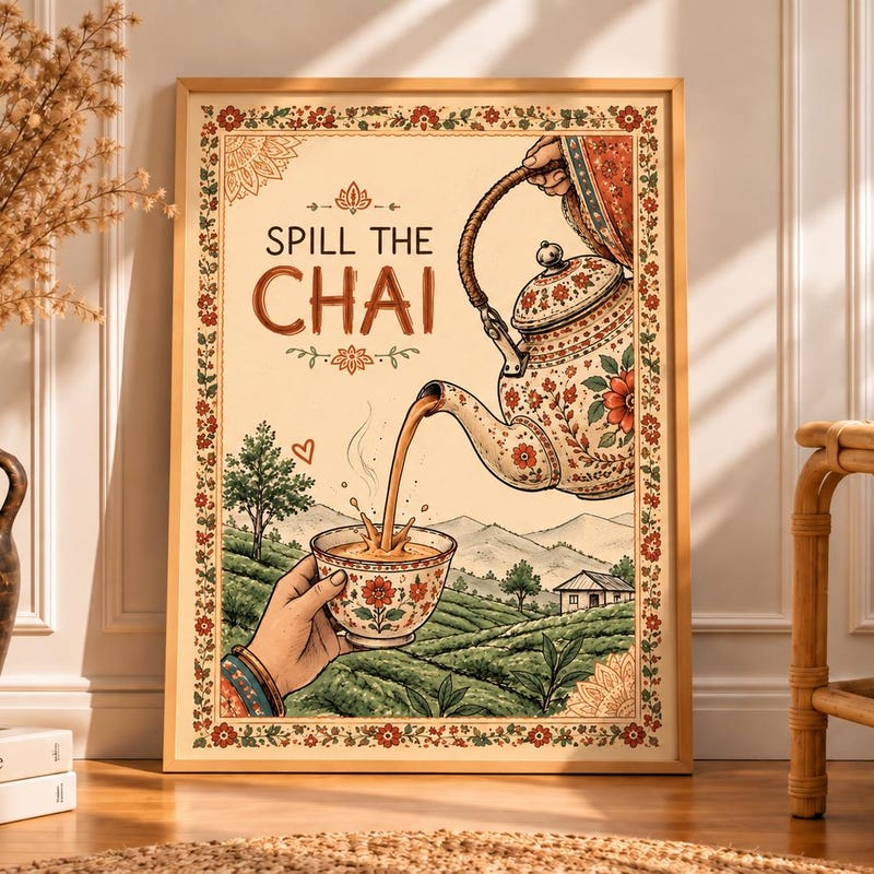 Desi Aesthetic Poster - Etsy UK