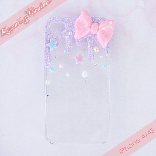 MADE to ORDER Fairy Dust Decoden iPhone 4 4S 5 Phone Case