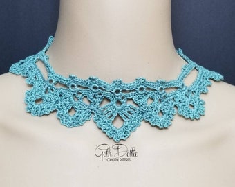 PDF/Ebook PATTERN: No1 Victorian Crochet Choker Necklace by GothDollie