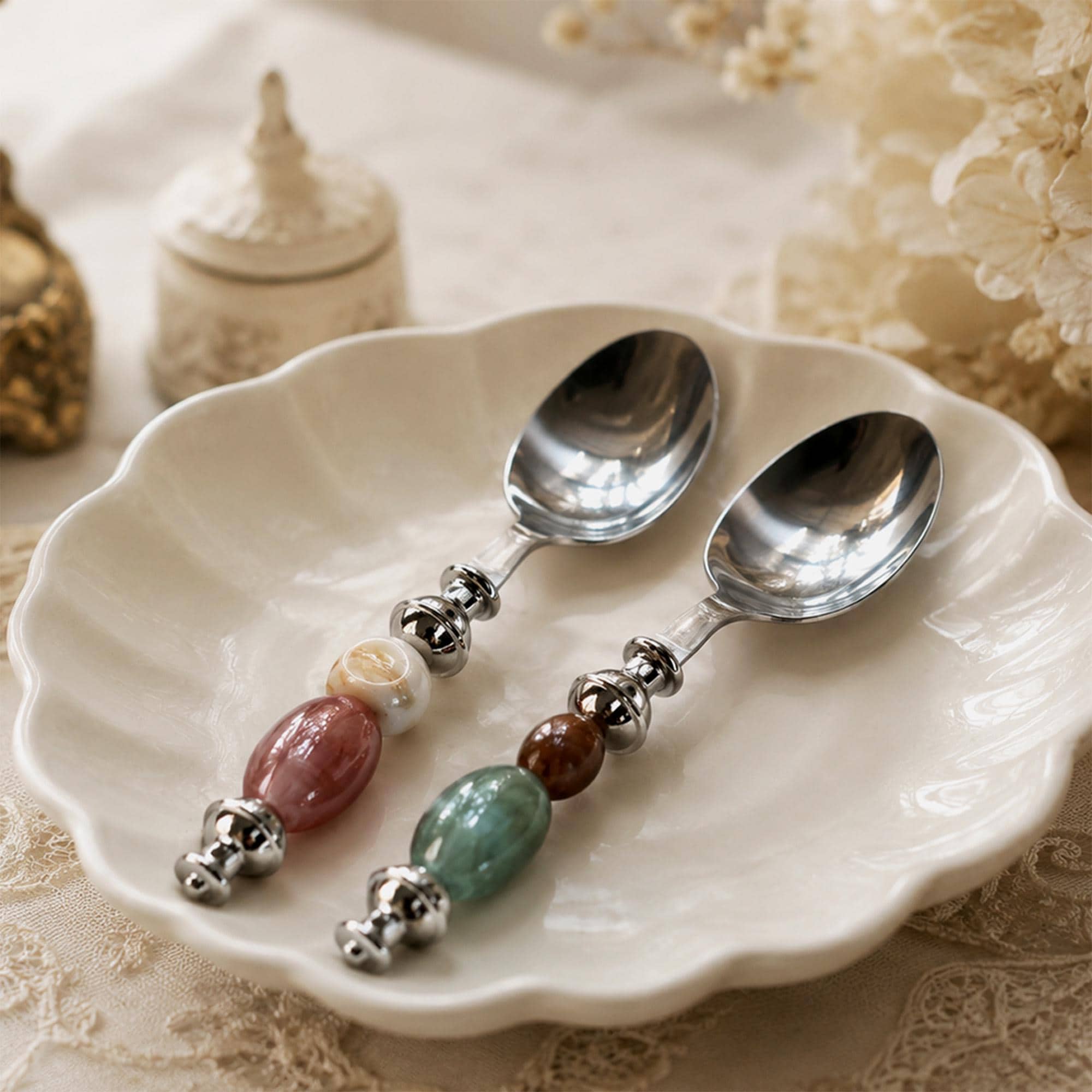 Vintage stainless flower flatware - Etsy 日本