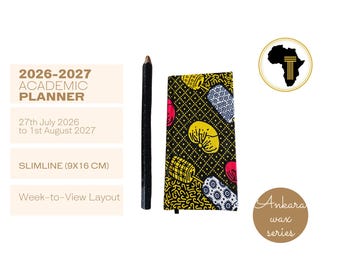 Slimline weekly - 2026-2027 Academic Diary - From 27th July 2026 to 1st August 2027
