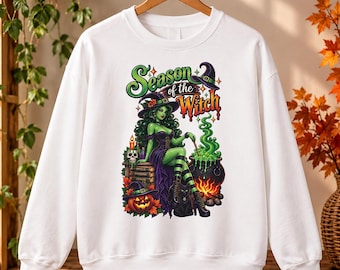 Season of the Witch Graphic Sweatshirt, T-shirt & Hoodie | Vintage  Design Tee