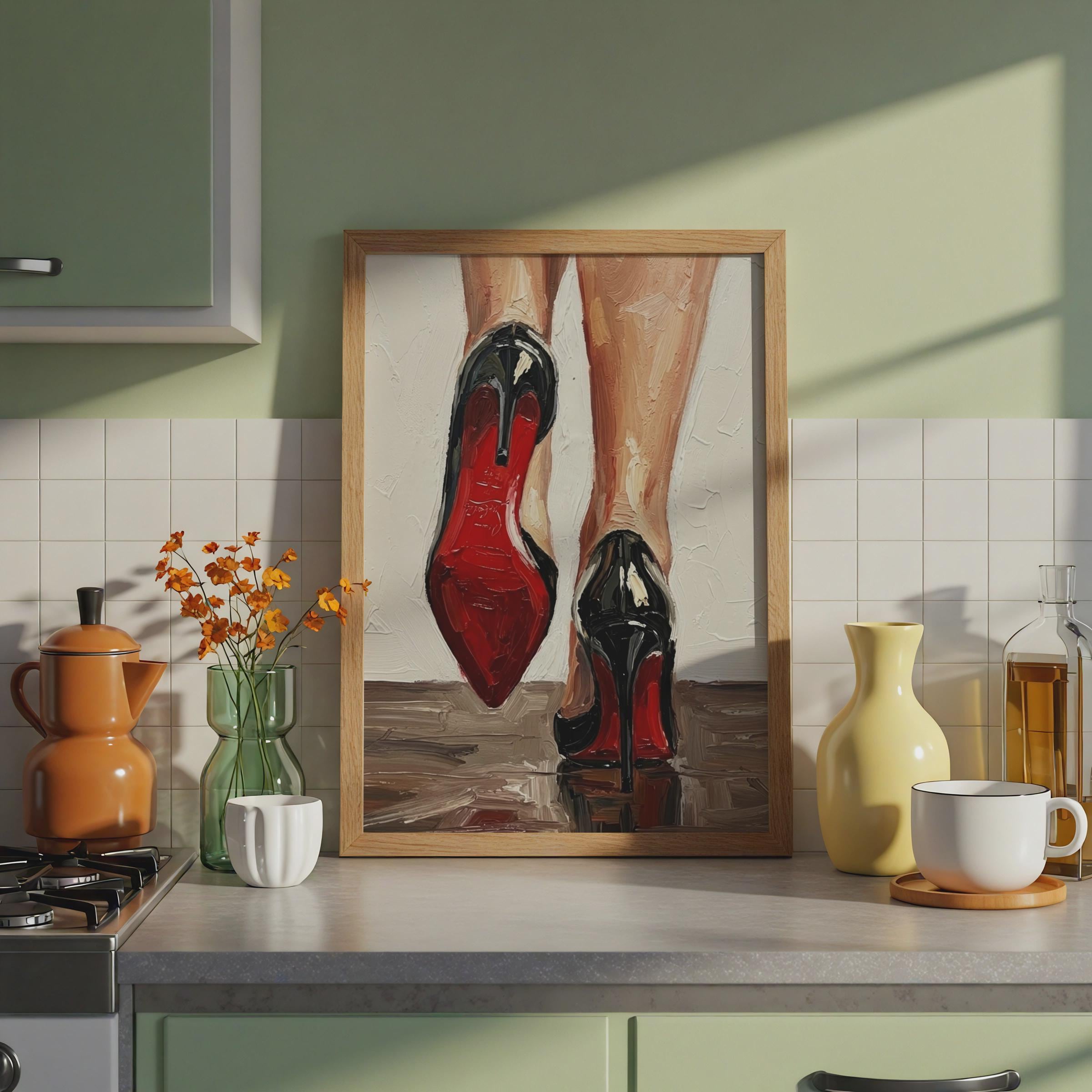 Louboutin Wall Art - Etsy