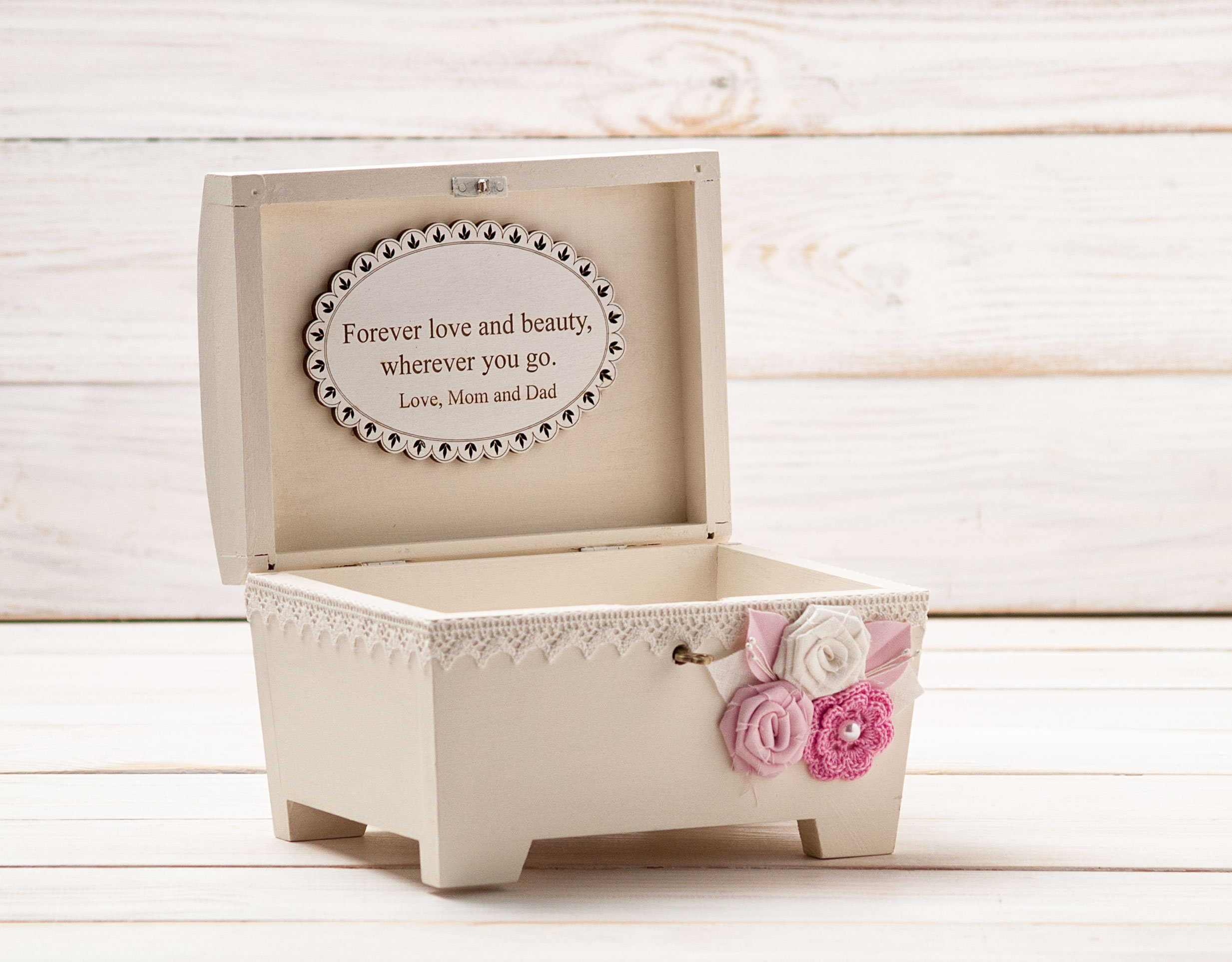 Sisters Keepsake Box Sister Gifts From Sisters Jewelry Box, Memory Box Gifts For Sister Birthday Gifts Christmas, Valentine Sister Gifts TNK6