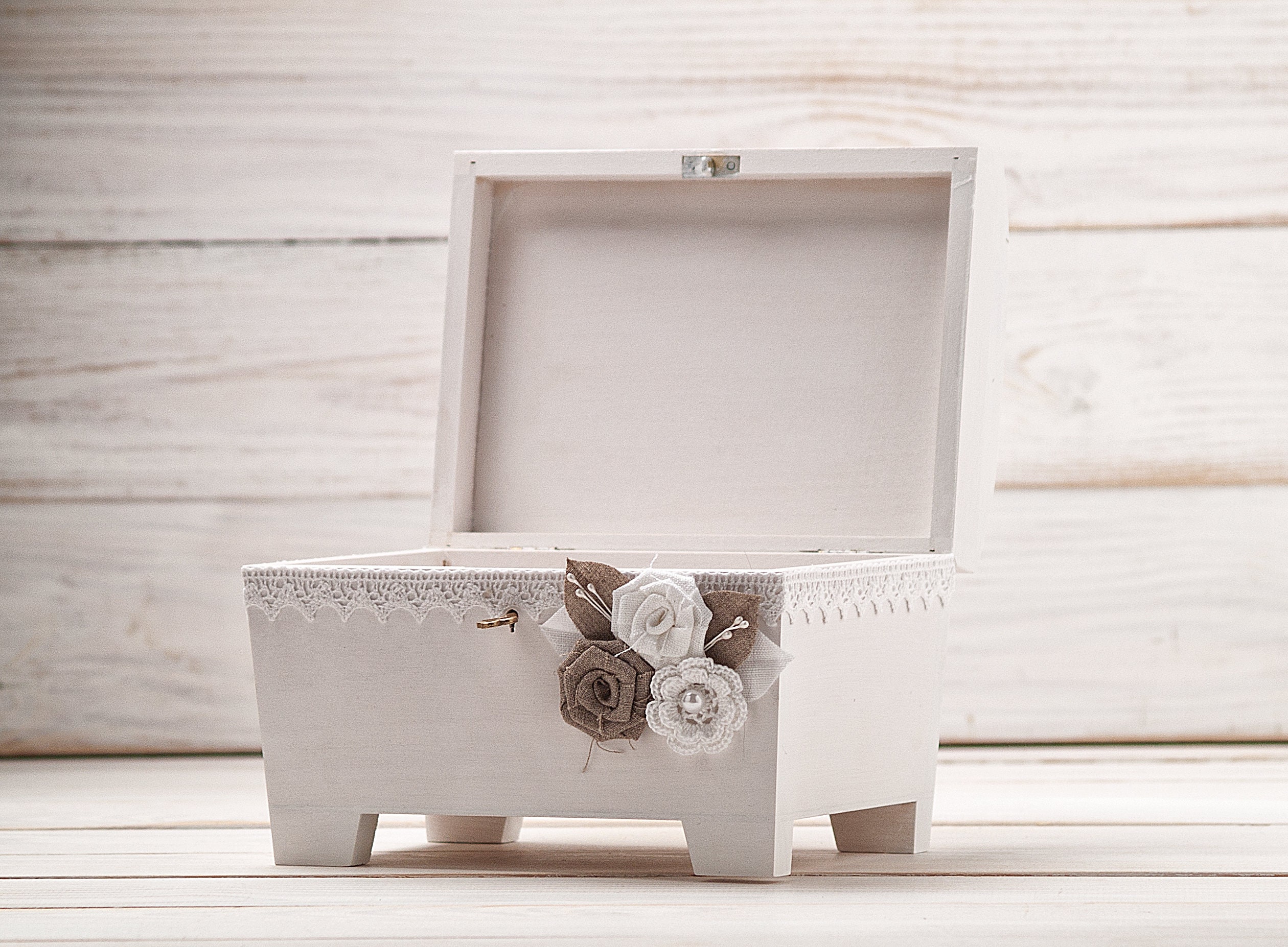 Personalized Jewelry Box for Baby Girls Engraved Wooden Etsy