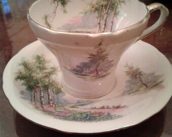 Fine China Ansley *Tea Cup & Saucer* bone china *English