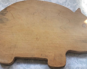 Vintage Pig Cutting Board